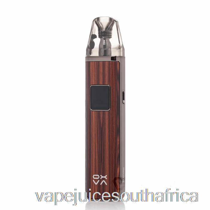 Vape Juice South Africa Oxva Xlim Pro 30W Pod System Brown Wood